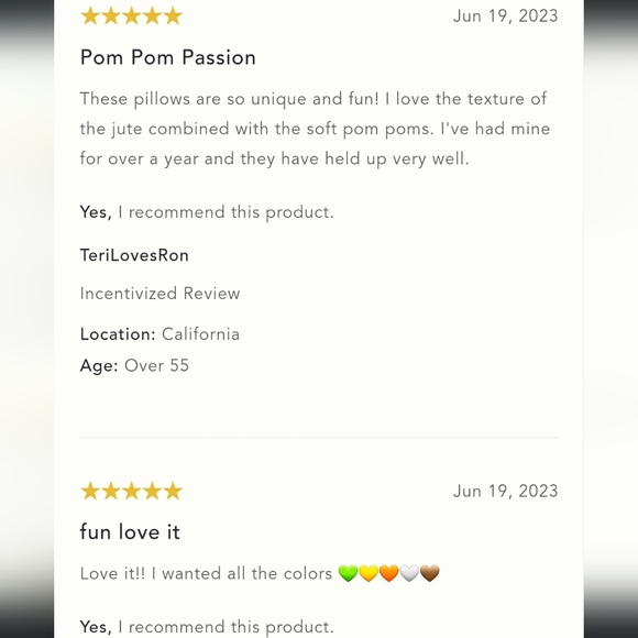 Anthropologie Pommed Jute Pillow - turquoise - Picture 9 of 12